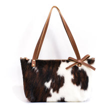 Load image into Gallery viewer, Naomi Purse- Brown/White
