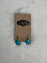 Load image into Gallery viewer, Turquoise and Silver Earrings