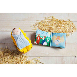 Nativity Book and Singing Baby Jesus