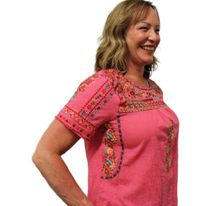 Dorinda Embroidered Top