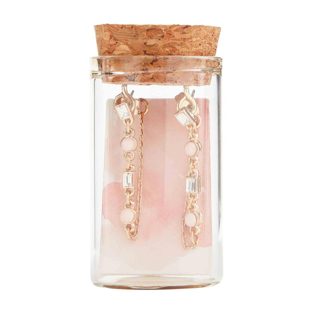 Glass Jar Earrings