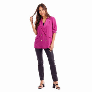 Raspberry Wynn Blazer