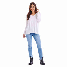 Load image into Gallery viewer, White Dempsey Long Sleeve

