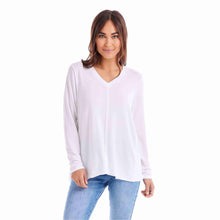 Load image into Gallery viewer, White Dempsey Long Sleeve
