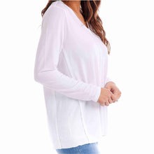 Load image into Gallery viewer, White Dempsey Long Sleeve
