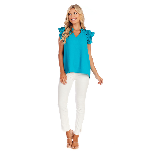 Dahlia Ruffle Top