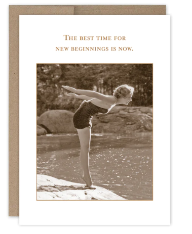 New Beginnings Encouragement Card