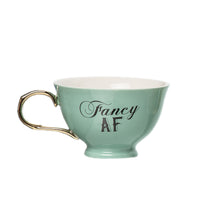 Load image into Gallery viewer, Porcelain Fancy AF Oversized Teacup
