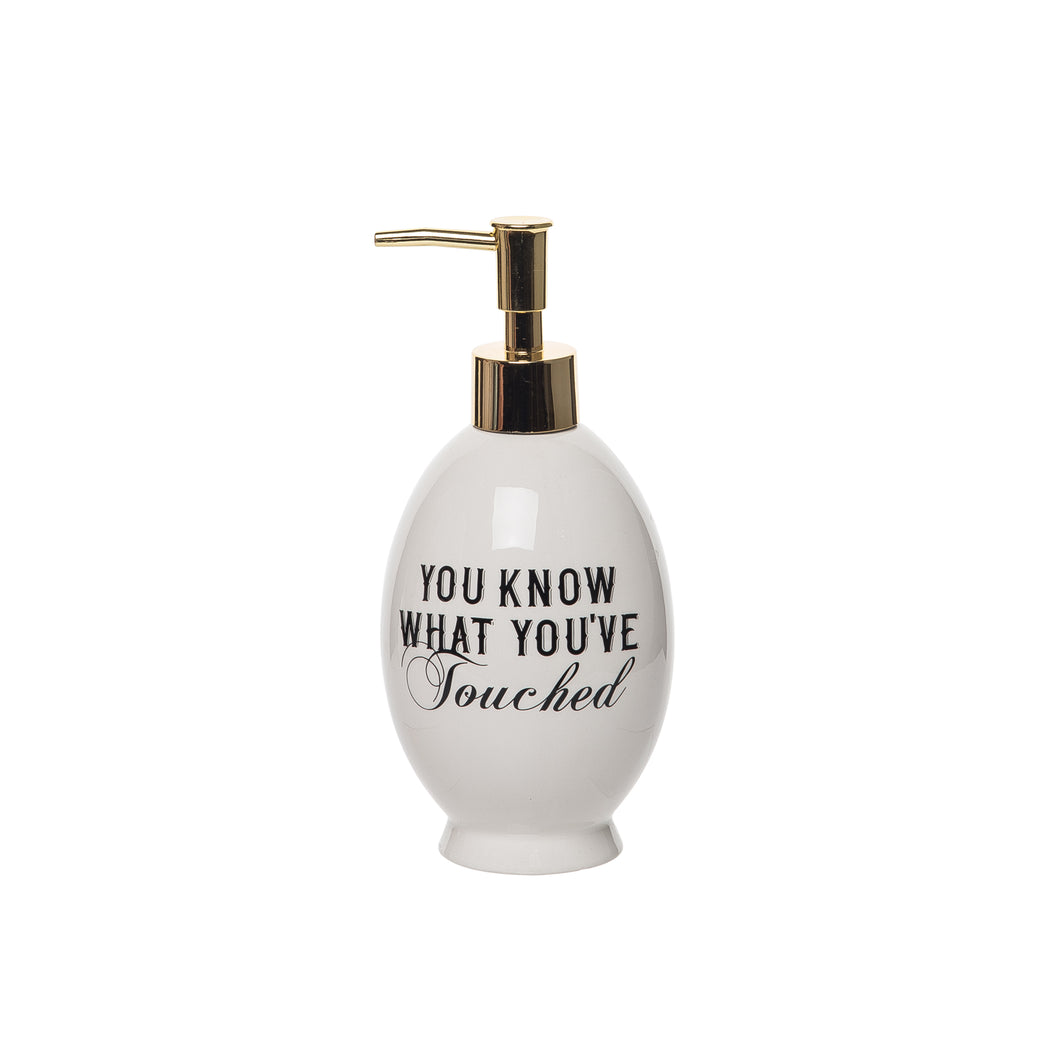You Know Ceramic Soap Dispenser