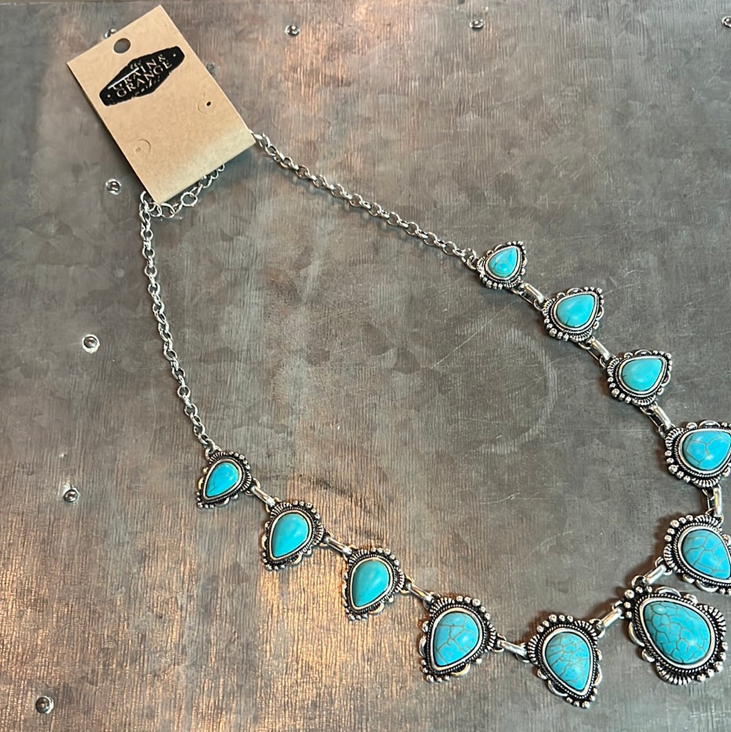 Charlotte Turquoise Necklace