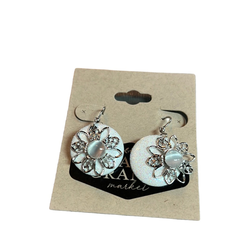 Layered Silver Flower