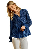 Embroidered Tunic Top