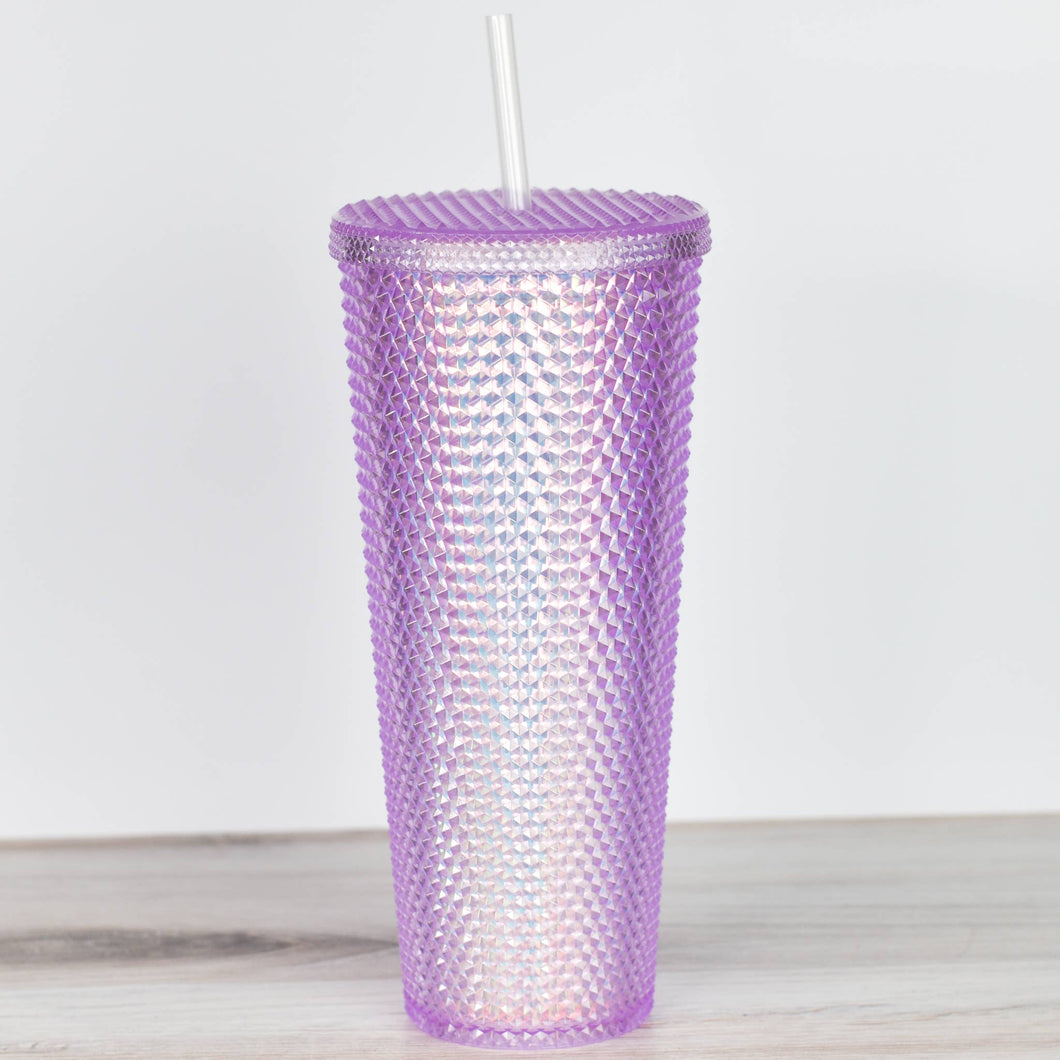 Iridescent Studded Tumbler