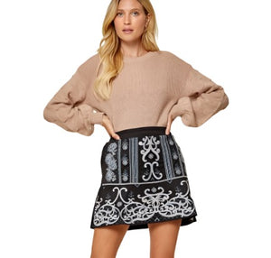Embroidered Skirt