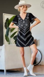 Embroidered Elegant Dress