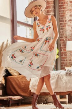 Spring Ivory Dress