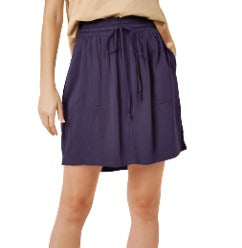Clarise﻿ Drawstring Mini Skirt