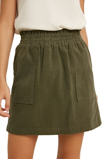 Corduroy Skirt