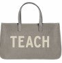 Gray Canvas Tote Bags