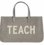 Gray Canvas Tote Bags