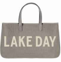 Gray Canvas Tote Bags