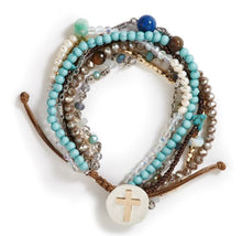 Load image into Gallery viewer, Beaded Prayer Bracelet
