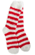 Load image into Gallery viewer, Holiday Cozy Stripe Chic Crew
