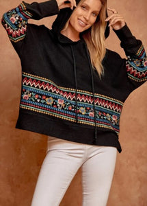 Knit Hoodie Sweater