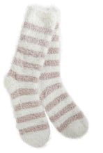 Load image into Gallery viewer, Holiday Cozy Stripe Chic Crew
