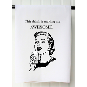 Awesome Tea Towel