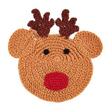 Load image into Gallery viewer, Christmas Crochet Trivets
