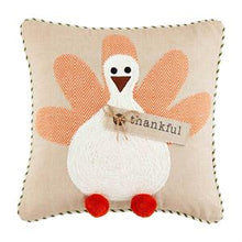 Load image into Gallery viewer, Pumpkin and Truck Applique Pillow
