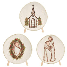 Load image into Gallery viewer, Nativity Plate Stands Set
