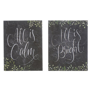All is Calm and Bright Wall Art
