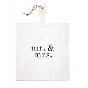 Mr. & Mrs. White Board