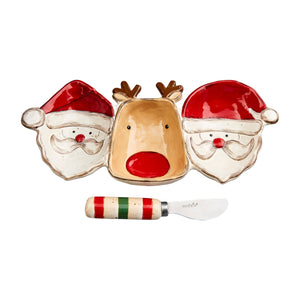 Santa Reindeer Triple Dip Set
