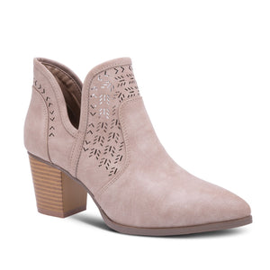 Birch Laser-Cut Bootie