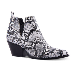 Mesquite Snake Bootie, Black Snake