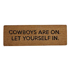 Cowboys Door Mat
