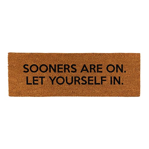 Sooners Are On Door Mat