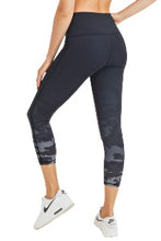 Load image into Gallery viewer, Camo Tip Ombre High Waist Capri Leggings
