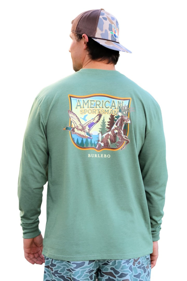 American Sportsman Long Sleeve Pocket Tee
