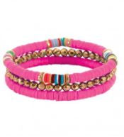 Colorful Bracelet Stack