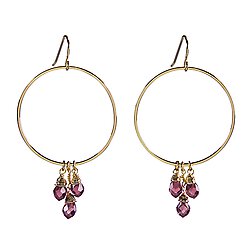 Dangle Hoop Earrings