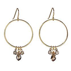Dangle Hoop Earrings