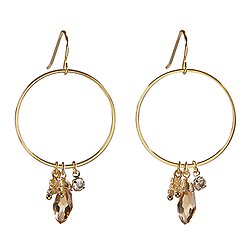 Dangle Hoop Earrings