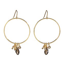 Dangle Hoop Earrings