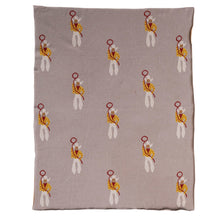 Load image into Gallery viewer, Cotton Knit Baby Blanket with Cowboys
