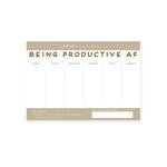Weekly Notepad/Mousepad Planner