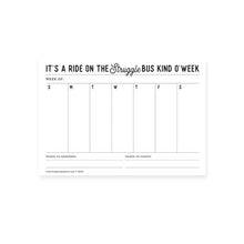 Load image into Gallery viewer, Weekly Notepad/Mousepad Planner

